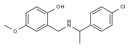 2-({[1-(4-chlorophenyl)ethyl]amino}methyl)-4-methoxyphenol