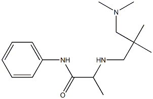 2-({2-[(dimethylamino)methyl]-2-methylpropyl}amino)-N-phenylpropanamide