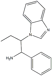 2-(1H-1,3-benzodiazol-1-yl)-1-phenylbutan-1-amine