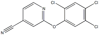 2-(2,4,5-trichlorophenoxy)pyridine-4-carbonitrile