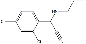 2-(2,4-dichlorophenyl)-2-(propylamino)acetonitrile