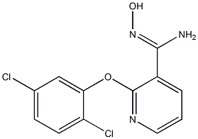 2-(2,5-dichlorophenoxy)-N'-hydroxypyridine-3-carboximidamide