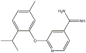 2-(2-isopropyl-5-methylphenoxy)pyridine-4-carboximidamide