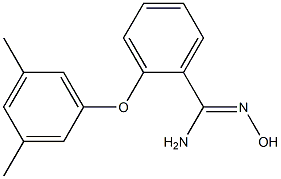 2-(3,5-dimethylphenoxy)-N'-hydroxybenzene-1-carboximidamide