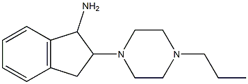 2-(4-propylpiperazin-1-yl)-2,3-dihydro-1H-inden-1-ylamine