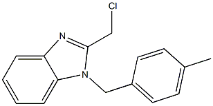 2-(chloromethyl)-1-[(4-methylphenyl)methyl]-1H-1,3-benzodiazole