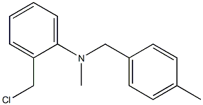 2-(chloromethyl)-N-methyl-N-[(4-methylphenyl)methyl]aniline
