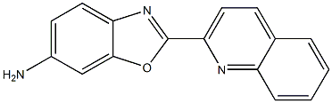 2-(quinolin-2-yl)-1,3-benzoxazol-6-amine 结构式
