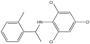 2,4,6-trichloro-N-[1-(2-methylphenyl)ethyl]aniline