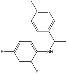 2,4-difluoro-N-[1-(4-methylphenyl)ethyl]aniline