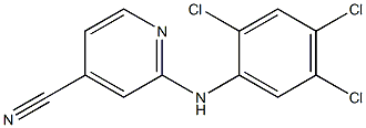 2-[(2,4,5-trichlorophenyl)amino]pyridine-4-carbonitrile