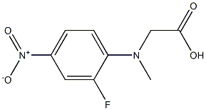 2-[(2-fluoro-4-nitrophenyl)(methyl)amino]acetic acid