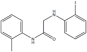 2-[(2-iodophenyl)amino]-N-(2-methylphenyl)acetamide