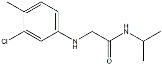 2-[(3-chloro-4-methylphenyl)amino]-N-(propan-2-yl)acetamide