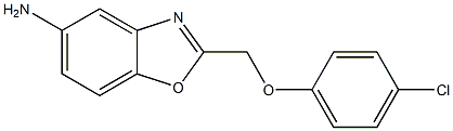 2-[(4-chlorophenoxy)methyl]-1,3-benzoxazol-5-amine
