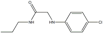 2-[(4-chlorophenyl)amino]-N-propylacetamide