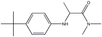 2-[(4-tert-butylphenyl)amino]-N,N-dimethylpropanamide