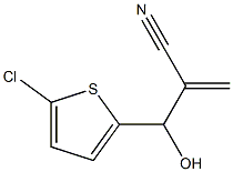 2-[(5-chlorothiophen-2-yl)(hydroxy)methyl]prop-2-enenitrile