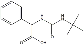 2-[(tert-butylcarbamoyl)amino]-2-phenylacetic acid