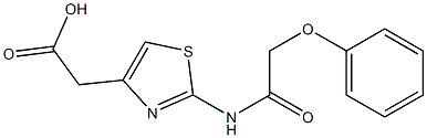 2-[2-(2-phenoxyacetamido)-1,3-thiazol-4-yl]acetic acid