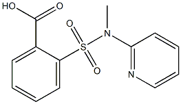 2-[methyl(pyridin-2-yl)sulfamoyl]benzoic acid