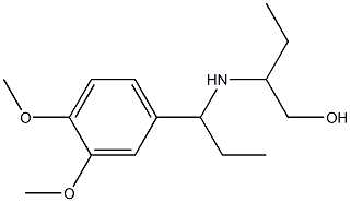 2-{[1-(3,4-dimethoxyphenyl)propyl]amino}butan-1-ol