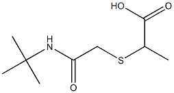 2-{[2-(tert-butylamino)-2-oxoethyl]thio}propanoic acid