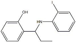 2-{1-[(2-iodophenyl)amino]propyl}phenol