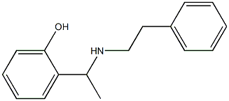 2-{1-[(2-phenylethyl)amino]ethyl}phenol