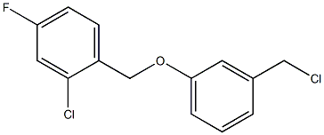 2-chloro-1-[3-(chloromethyl)phenoxymethyl]-4-fluorobenzene