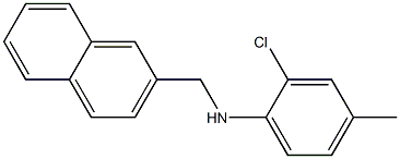 2-chloro-4-methyl-N-(naphthalen-2-ylmethyl)aniline