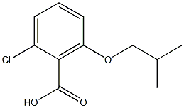2-chloro-6-(2-methylpropoxy)benzoic acid