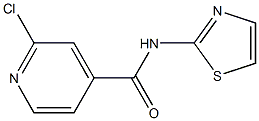 2-chloro-N-(1,3-thiazol-2-yl)pyridine-4-carboxamide|