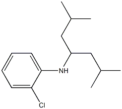 2-chloro-N-(2,6-dimethylheptan-4-yl)aniline