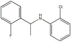 2-chloro-N-[1-(2-fluorophenyl)ethyl]aniline