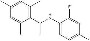 2-fluoro-4-methyl-N-[1-(2,4,6-trimethylphenyl)ethyl]aniline
