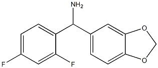 2H-1,3-benzodioxol-5-yl(2,4-difluorophenyl)methanamine