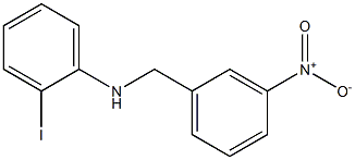 2-iodo-N-[(3-nitrophenyl)methyl]aniline