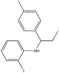 2-iodo-N-[1-(4-methylphenyl)propyl]aniline