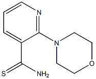 2-morpholin-4-ylpyridine-3-carbothioamide