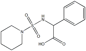 2-phenyl-2-[(piperidine-1-sulfonyl)amino]acetic acid