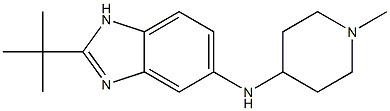 2-tert-butyl-N-(1-methylpiperidin-4-yl)-1H-1,3-benzodiazol-5-amine
