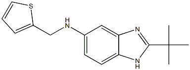 2-tert-butyl-N-(thiophen-2-ylmethyl)-1H-1,3-benzodiazol-5-amine
