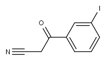 3-(3-iodophenyl)-3-oxopropanenitrile
