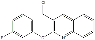 3-(chloromethyl)-2-(3-fluorophenoxy)quinoline
