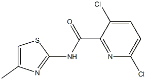 3,6-dichloro-N-(4-methyl-1,3-thiazol-2-yl)pyridine-2-carboxamide