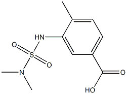 3-[(dimethylsulfamoyl)amino]-4-methylbenzoic acid