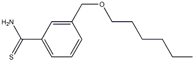 3-[(hexyloxy)methyl]benzene-1-carbothioamide