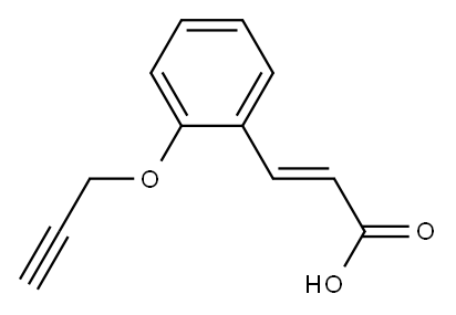 3-[2-(prop-2-yn-1-yloxy)phenyl]prop-2-enoic acid
