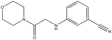 3-{[2-(morpholin-4-yl)-2-oxoethyl]amino}benzonitrile